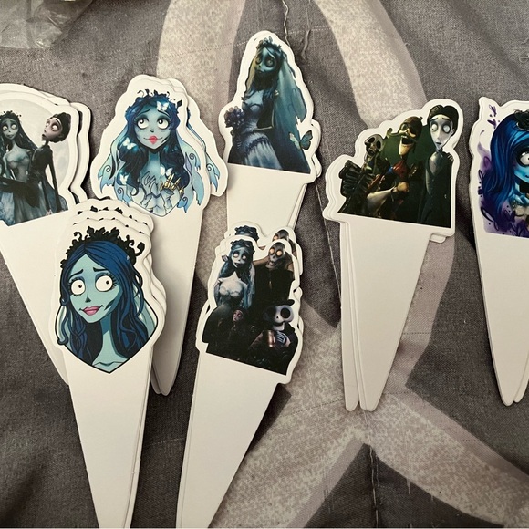 Corpse Bride Birthday Cake Toppers - Picture 4 of 6